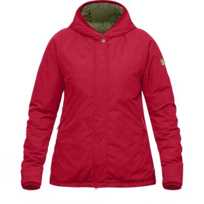 Chaquetas Fjallraven High Coast Padded Mujer Coral - Chile UBX430851